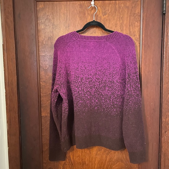 Athleta Hawthorn Textured Merino Wool Ombre Sweater Size M - Picture 3 of 5